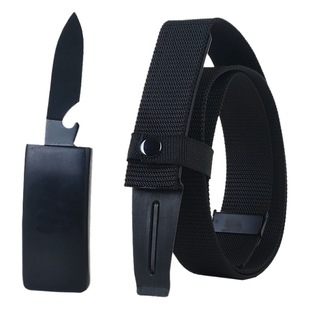 Portable outdoor small short knife tactical belt survival small Army knife tea knife men's woven belt knife self-defense tactical knife