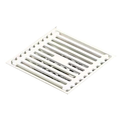 Milky white floor drain 304 stainless steel bathroom strip shower washing machine sewer all copper core anti-odor