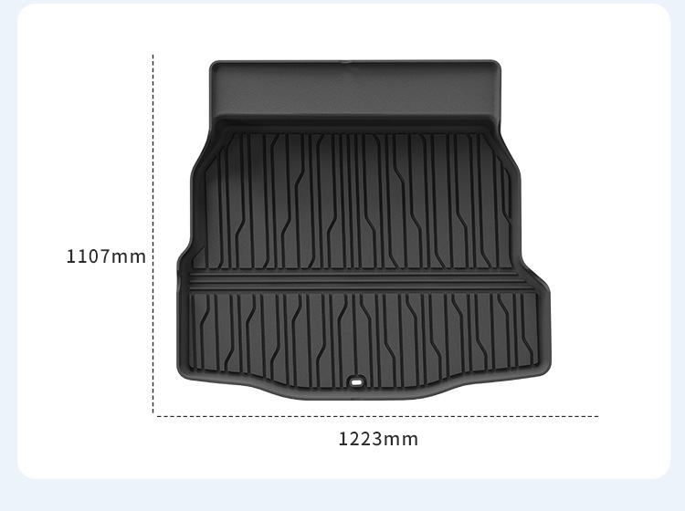 Suitable for 25-26 Models of Lynk & Co 10 Em-P Car Floor Mats, Dirt-Resistant, Special-Purpose Tpe Floor Mats and Trunk Mats