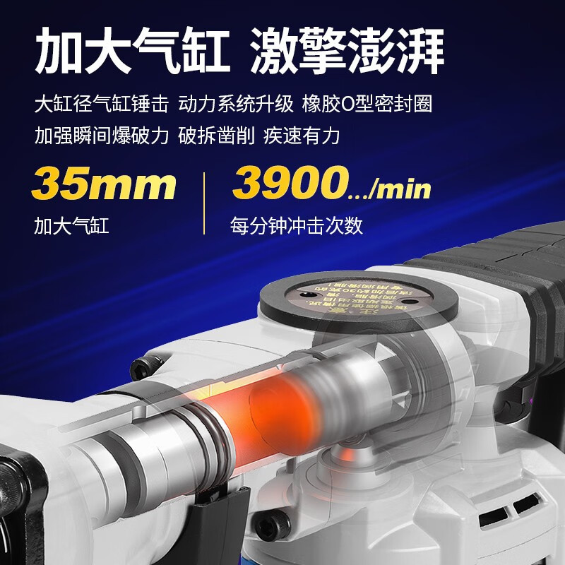 Dongcheng picador eléctrico de alta potencia picador eléctrico único uso pesado demolición de pared triturada de pared de grado industrial hormigón Z1