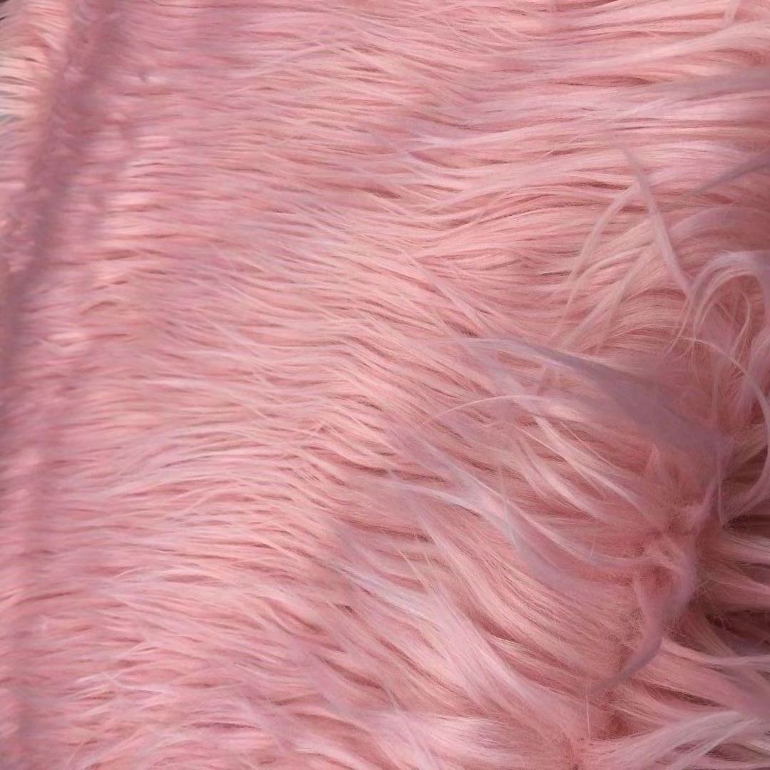 80 - 100MM cabello largo rollo de lana de playa caída de agua cabello de pelo de muñeca tela de ropa bolsa