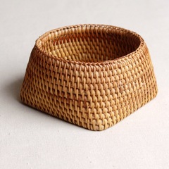 444Z批發越南 藤編 茶道筒 六君子 茶桶 收納盒 筆筒 田園風 山山