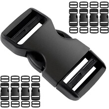 Z 46566 Black Plastic Buckle 塑料插扣 欧美跨境亚马逊速卖通