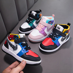 New Children's Autumn/Winter Spider-Man Fashion Sneakers for Boys and Girls, Student Sports Shoes, Low-Top Solid Soft Sole Children's Shoes