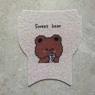 Electric vehicle foot mat | Mat Tram Foot Pad Pedal - no9-qz3mix-official-website-version-milk-tea-bear