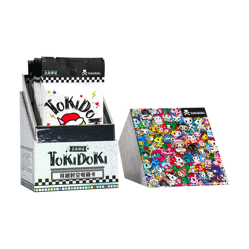 Подлинный набор Tokidoki для путешествий времени и пространства с карточкой единорога маленькая карточка милый сюрприз-бокс Taoqiduoqi