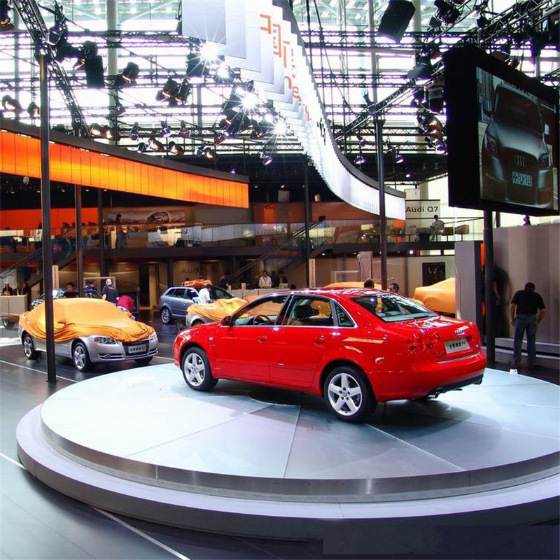 汽车旋转圆台 旋转展车地台车台圆盘 摄影棚拍拍照旋转台