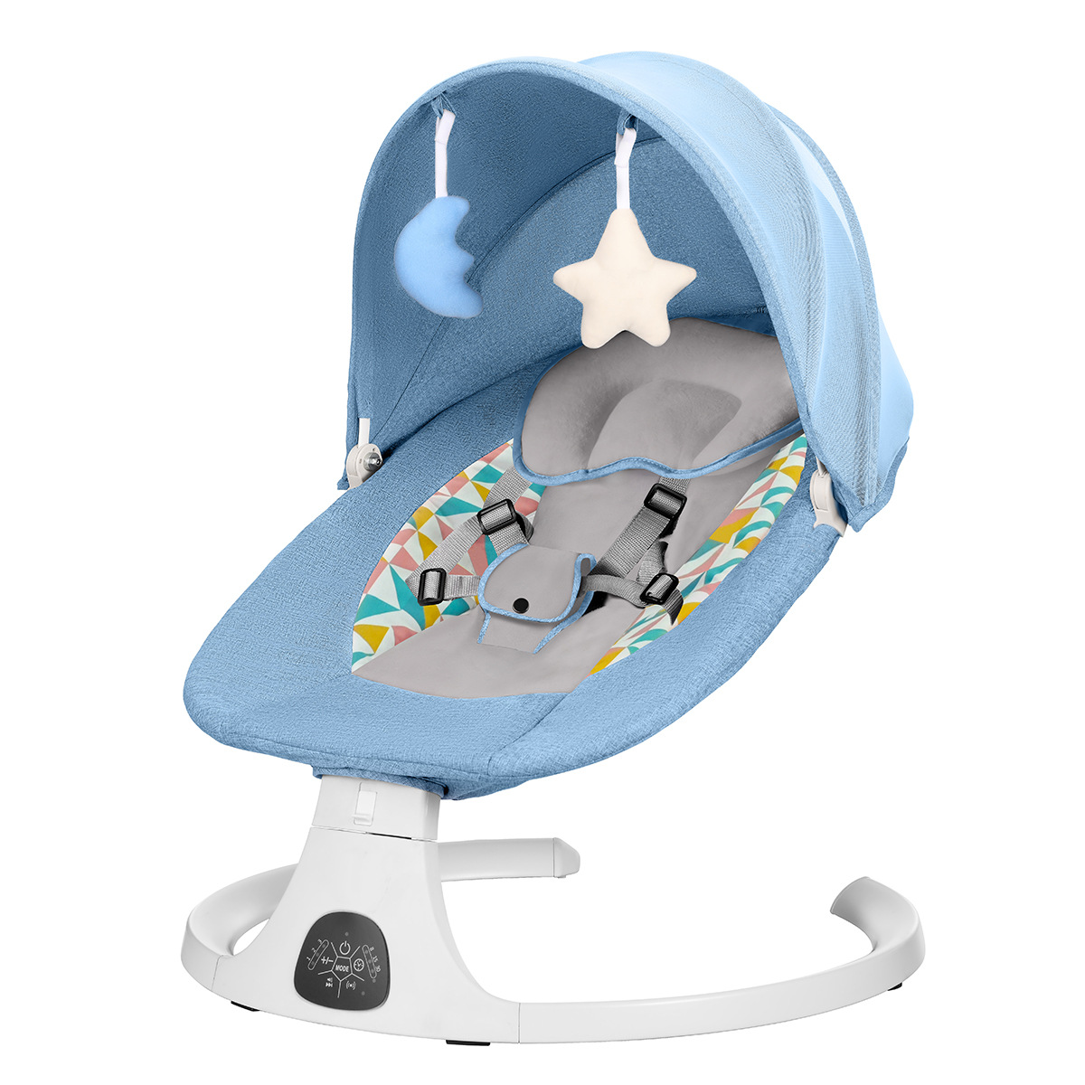 DEAREST BABY Silla de mecedora para bebés, cuna eléctrica interior, sillón reclinable multifuncional para recién nacidos.