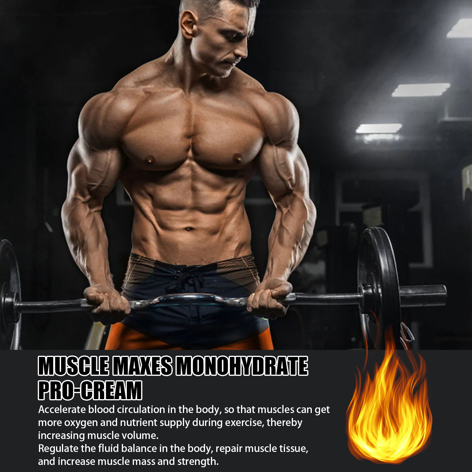 Muscle monohydrate pro-creme massagecrème voor mannen lichaam_voghion.com