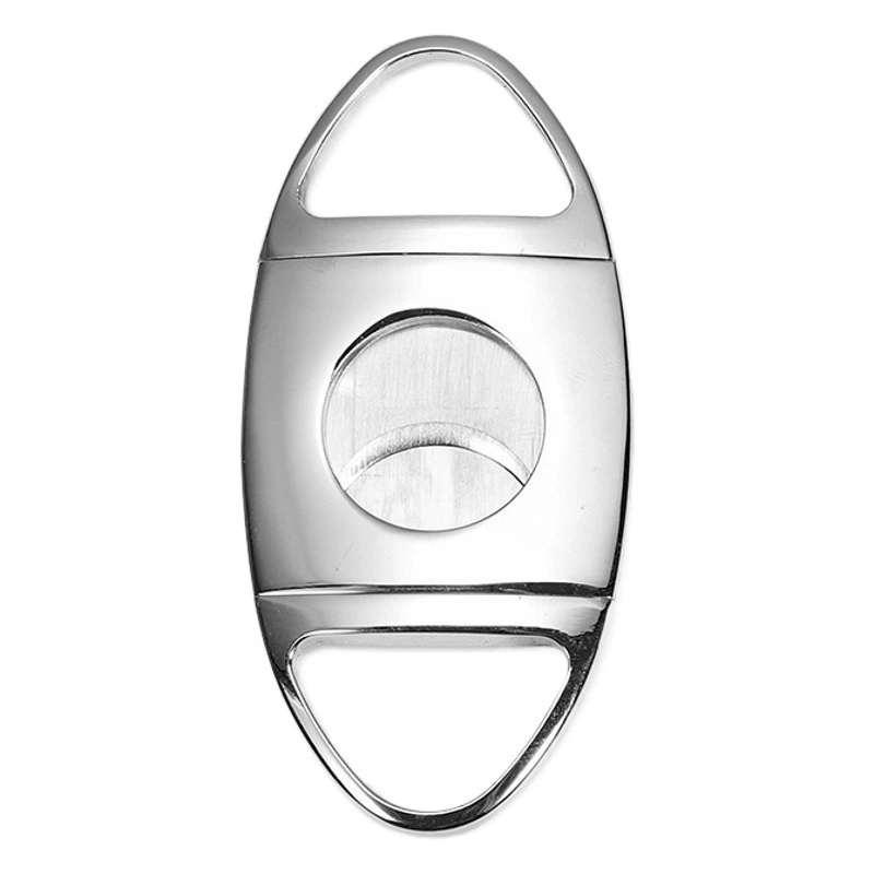 Прямые поставки с фабрики Ножницы для европейских и американских сигар Позолоченные ножницы для сигар из нержавеющей стали обоюдоострые V-образные ножницы для сигар