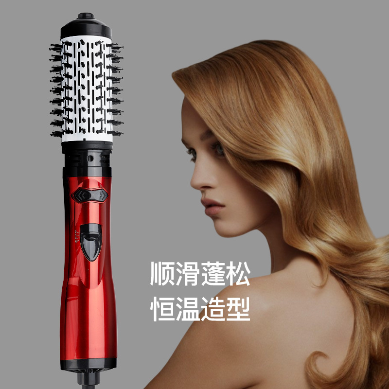 クロスボーダー多機能ヘアドライヤーコーム自動ヘアアイロンヘアドライヤーツーインワン恒温ふわふわビッグウェーブヘアドライヤーコーム|undefined