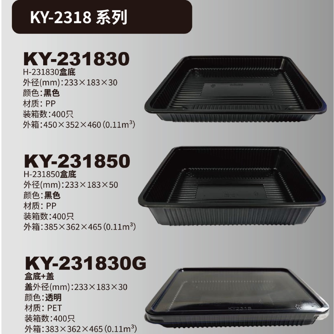 Todos los tipos de bandejas de carne de carne de rollo Galería de productos Muestra modelo específico de servicio al cliente puede proporcionar muestras para su uso