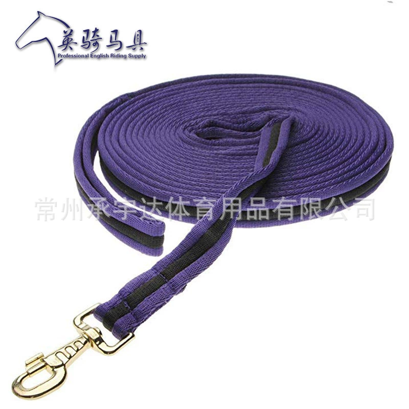 Lunge Rein 8 m, Durable Horse Training Line with Snap Hook, 0.45 kg, Color Options