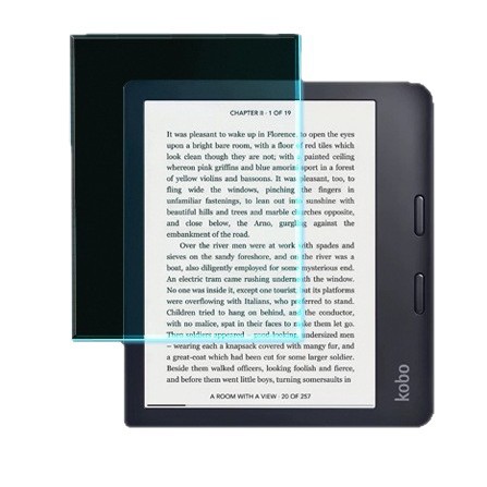 Aplicable para el lector de libros electrónicos Kobo LIbra2 película esmerilada placa protectora AR papel HD película blanda 7 pulgadas