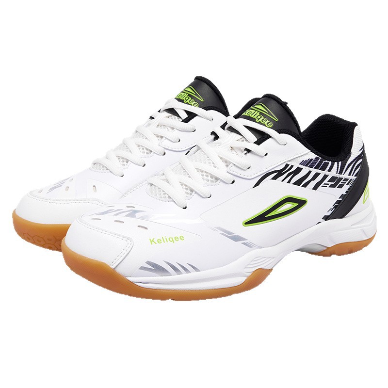 Nuevos zapatos de tenis unisex de comercio exterior zapatos de bádminton ligero transpirable cuatro generaciones quinta generación transpirable resistente al desgaste