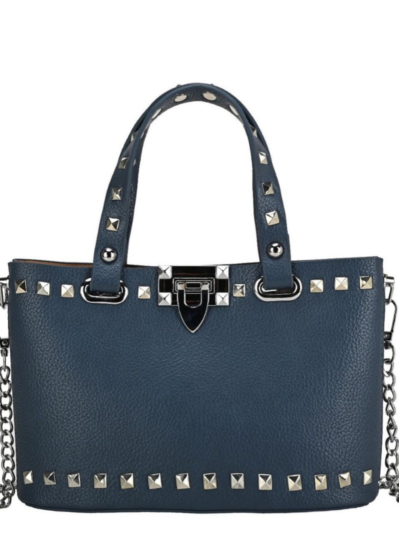 Bolso para mujeres 2026 nueva moda transfronteriza bolso de mano de moda alta sensación lichi remaches mochila de hombro