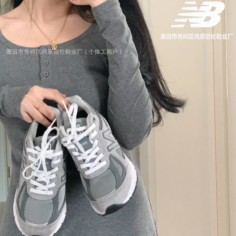 Putian Pure Original Shoes Nb990V4 Original Gray Male and Female Couple American Retro Sports and Leisure Dad Shoes U990Gr4 Putian Pure Original Shoes Nb990V4 Original Gray Male and Female Couple American Retro Sports and Leisure Dad Shoes U990Gr4