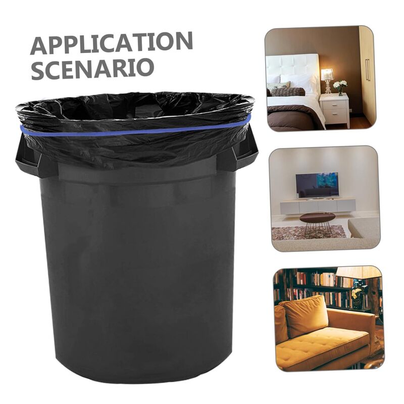Wholesale Amazon European and American Multifunctional Rubber Straps 13-96 Gallon Bucket Adjustable Trash Can with Beach Rope