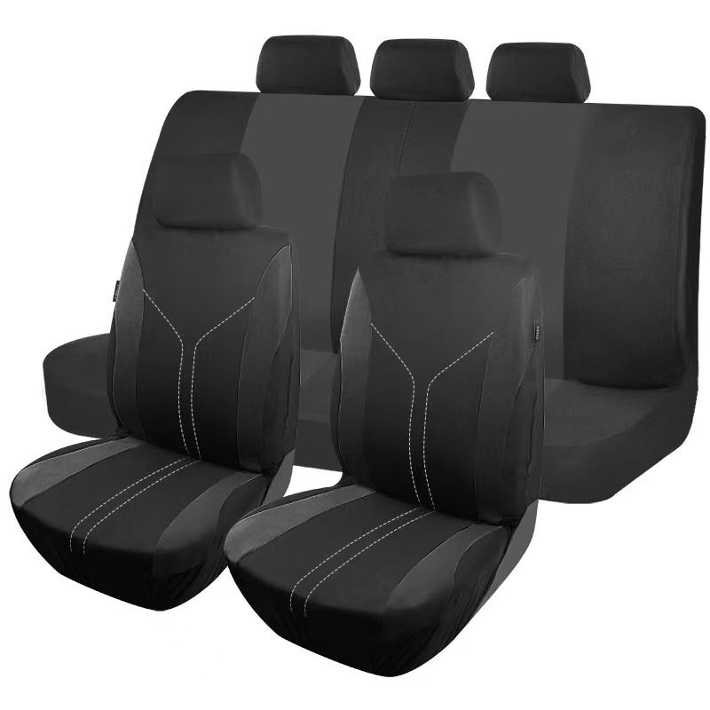 Meike Duo Cross-Border Foreign Trade Export Type Y-Shaped Crimped Waistline Universal Car Seat Cover Southeast Asia Europe and America Temu