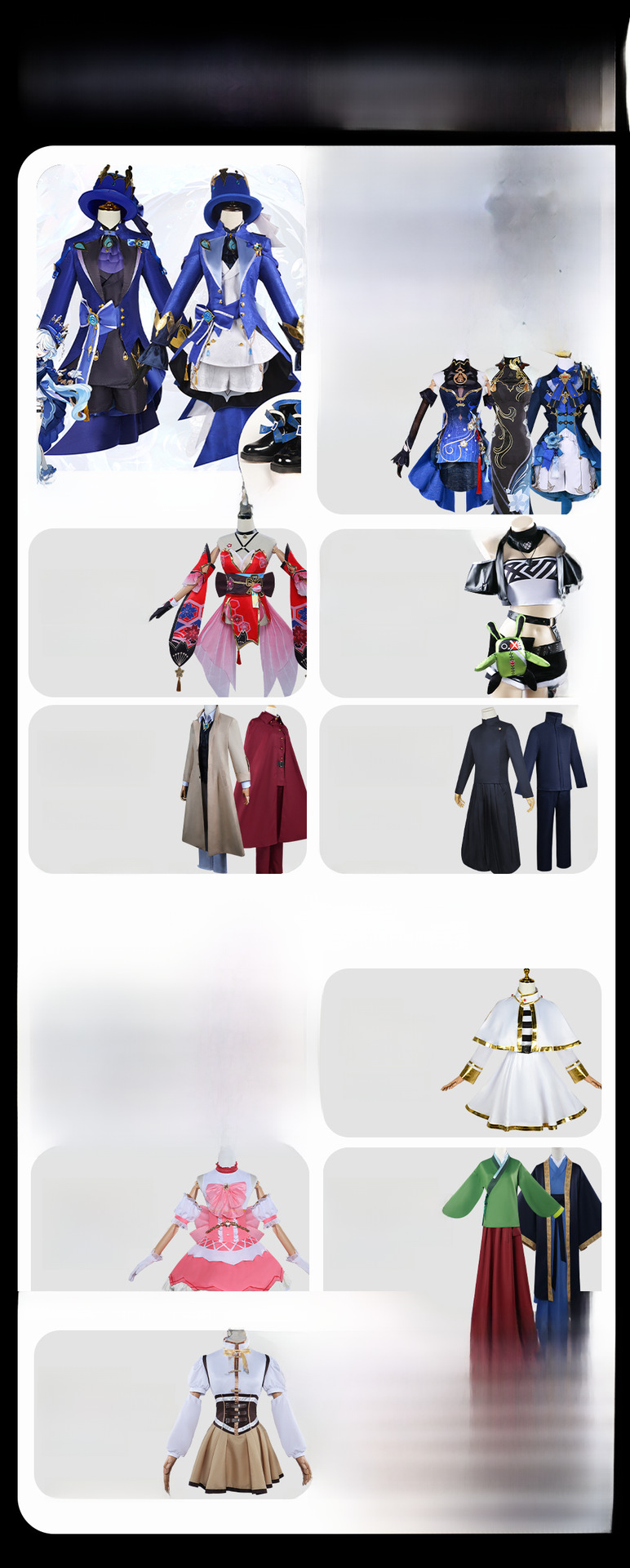 North Water Trade Collapses Star Dome Railway COS Service Fu Xuan cosplay Women's Clothing Royal Sister Animation Game C Service Set