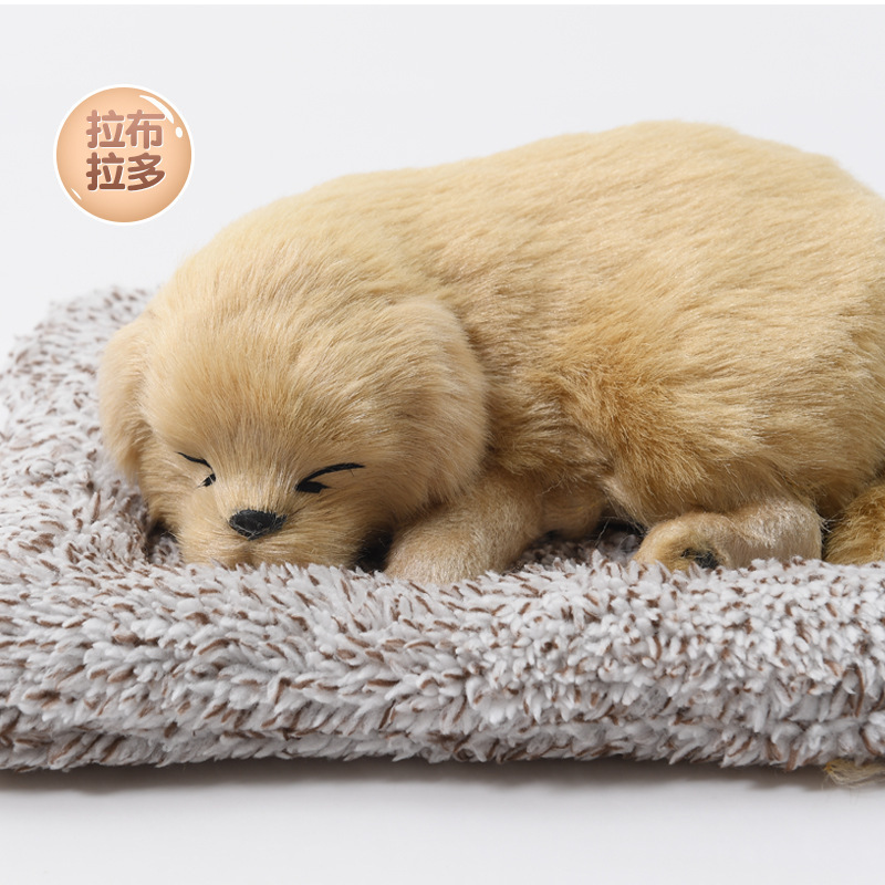 Decoraciones de automóviles adornos adorables accesorios de automóviles en línea nuevos animales de dibujos animados de perros simulados