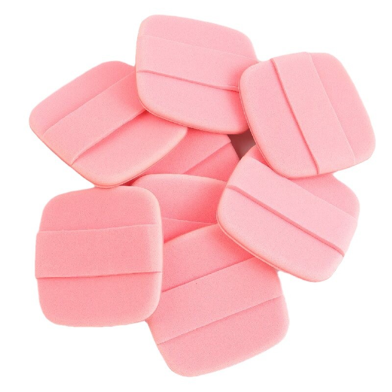 Nuevo 8 piezas de cojín de aire cuadrado seco y húmedo no de látex polvo en caja Pu Xiyinshein / temu un agente de cabello