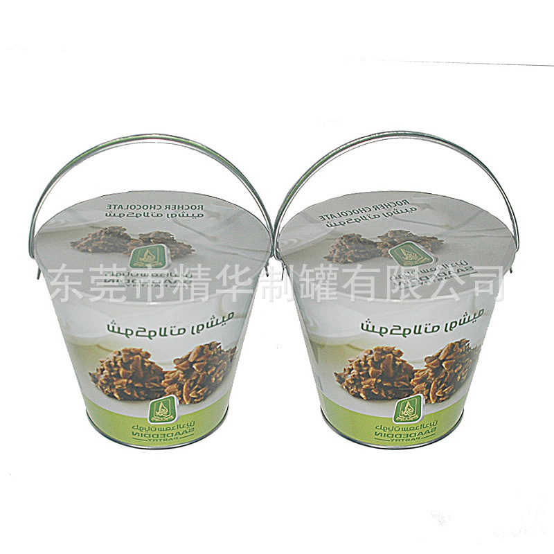 有盖手挽铁冰桶   食品包装冰铁桶   小冰铁桶