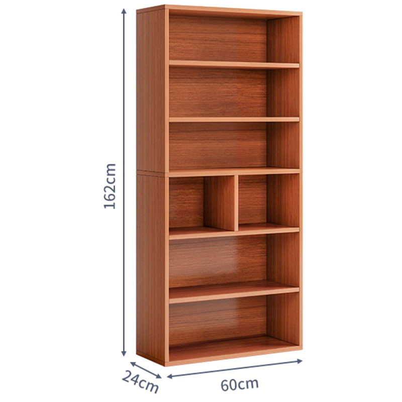 Estantería estante piso simple sala de estar gabinete hogar dormitorio multi-capa rack de almacenamiento armario pequeña estantería