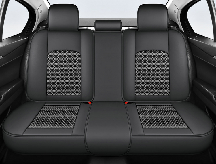 2025 New All-Inclusive Nappa Leather Ice Silk All-Season Car Seat Cushion