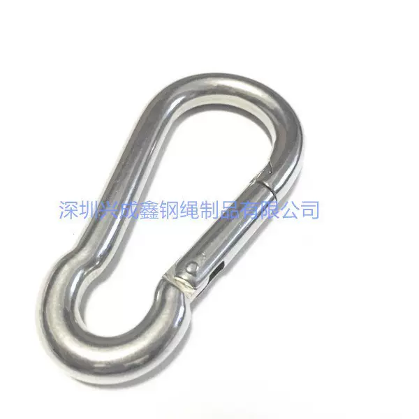 专业生产不锈钢弹簧钩 铁质弹簧钩 安全扣 连接环 花兰 U型卡厂家