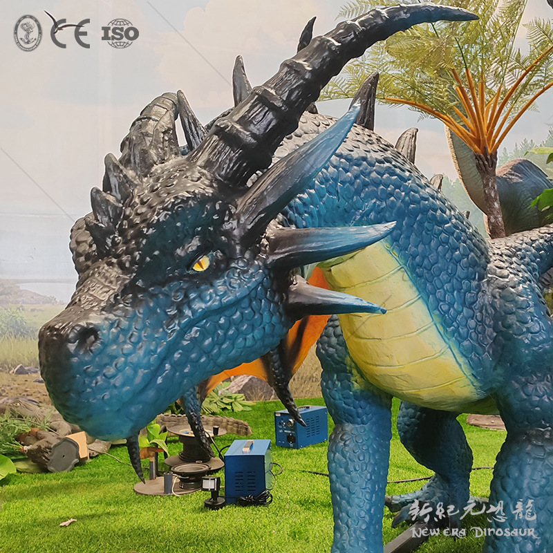 Simulación de dinosaurios T. rex super grande modelo de dinosaurio eléctrico arte paisajístico parque de atracciones modelo de dinosaurio