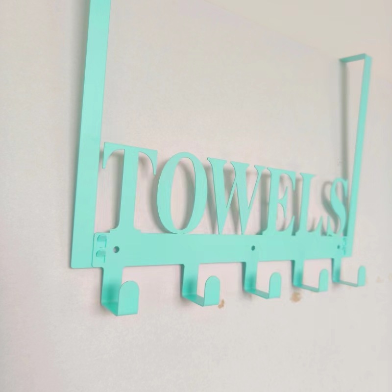 Iron TOWELS Hooks Image 4