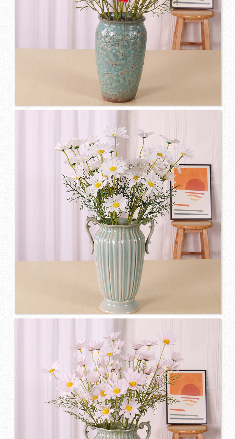 سيدة ورد زهرة الحرير النباتات المقلدة زهور اصطناعية display picture 1
