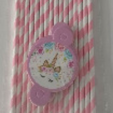 Fiesta de unicornio traje fiesta de cumpleaños traje desechable Placa de papel taza de papel tejido unicornio decoración del partido