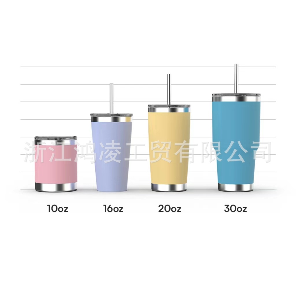 아마존 새로운 더블 레이어 304 스테인레스 스틸 보온병 컵 병따개 아이스 불리 컵 브라질 컵