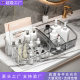 Five-compartment Transparent Cosmetic Storage Box Desktop Skincare Finishing Dressing Table Makeup Brush Lipstick Rack Storage