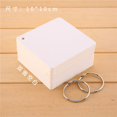 Tarjeta en blanco T palabras inglesas duras tarjeta de papel escritas a mano DIY dibujado a mano graffiti collage de escritura punch