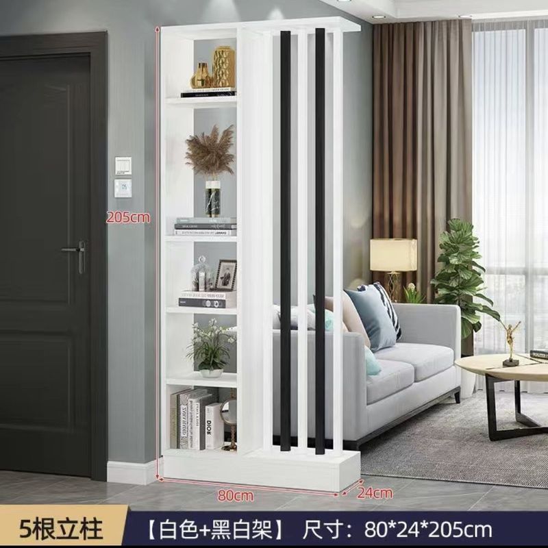 屏风隔断客厅遮挡入户门玄关柜简易置物架厨房客厅餐厅隔断柜简约|undefined