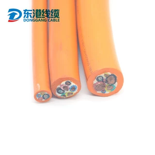 厂家加工定制EV黑色护套新能源汽车专用充电桩电线电缆