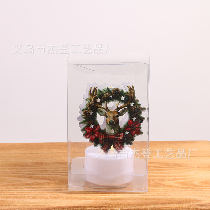 Lámpara de Vela Electrónica LED Hierro, Decorativo, para Navidad image 54