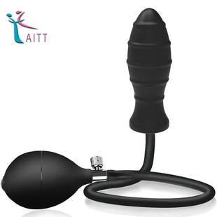 Adult Products for Men, Manual Inflatable Anal Plug for Prostate, Gay Threaded Anal Expander, Masturbation, Safe Material
