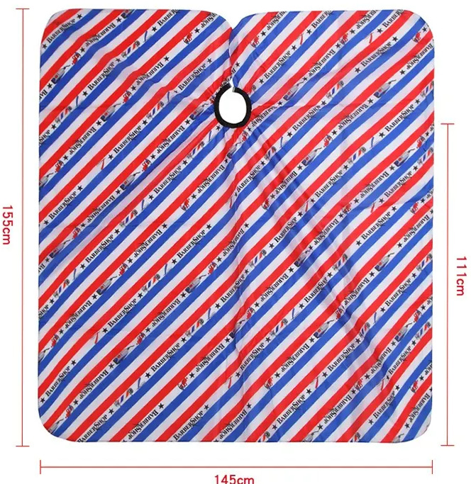 Fabricante spot salón peluquería corte de pelo tela antiadherente estilo europeo y americano simple tinta herramientas de corte de pelo tendencia