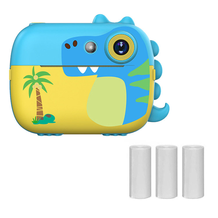 Nueva cámara digital para niños Polaroid transfronteriza D1 lindo regalo de cámara de impresión HD mini de dibujos animados