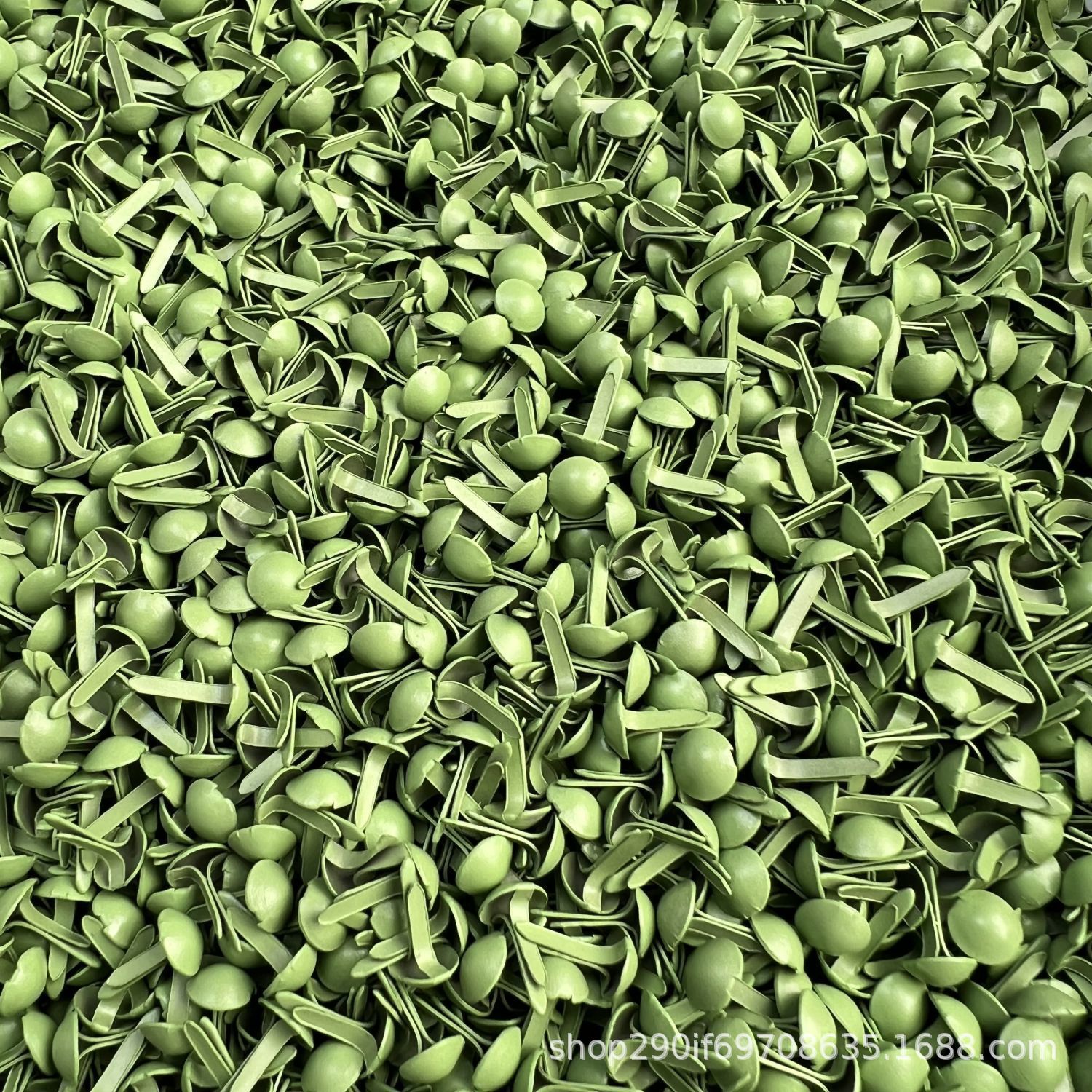 Color 4.5mm redonda cabeza doble pie