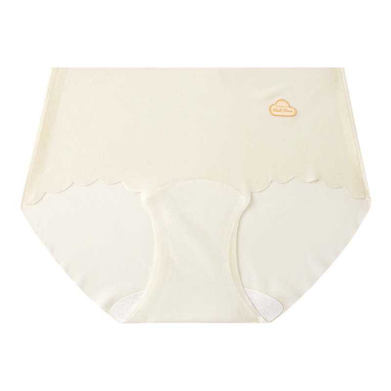 Bragas sin costuras, entrepierna antibacteriana de algodón para mujer, estilo fino de verano, máscara sexy para niñas, pantalones cortos de triángulo, bragas de seda de hielo