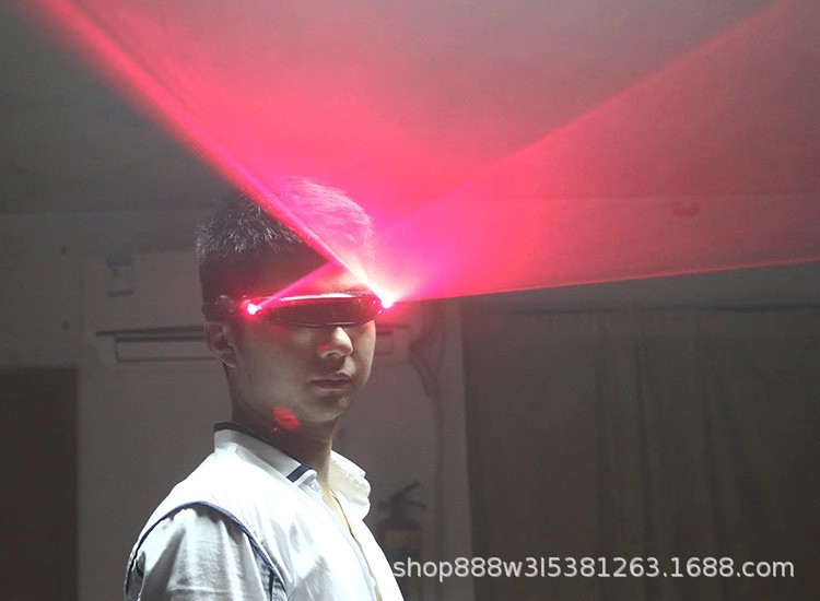 붉은 일반 안경