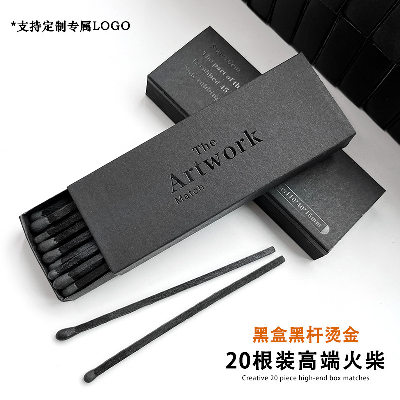 New Original Black Rod Black Box Hot Black Gold Long Match High Color Value Not Hot Boxed Cigar Smoke Light Matchbox New Original Black Rod Black Box Hot Black Gold Long Match High Color Value Not Hot Boxed Cigar Smoke Light Matchbox