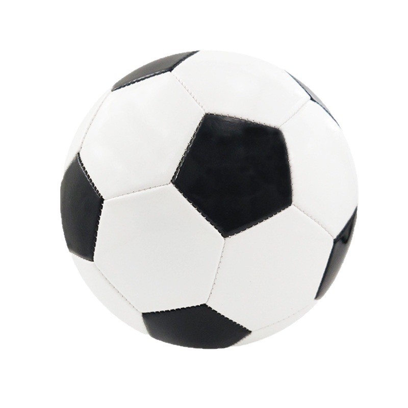 Fútbol al por mayor niños N ° 3 N ° 4 N ° 5 Adultos estudiantes de primaria y secundaria entrenamiento competencia Copa del Mundo máquina de PVC blanco y negro de coser PU