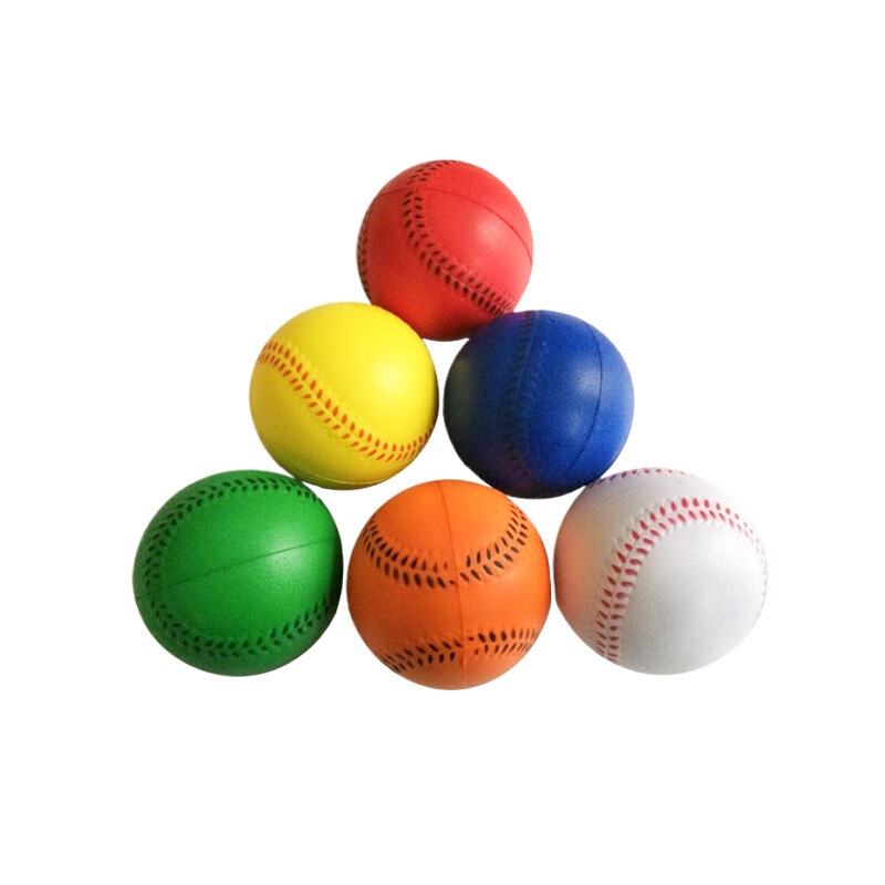 棒球垒球软式小学生徒手组PU发泡球儿童安乐乐球TeeBall|undefined