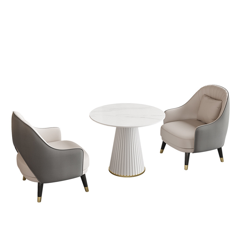 1 Mesa y 2 sillas (gris)